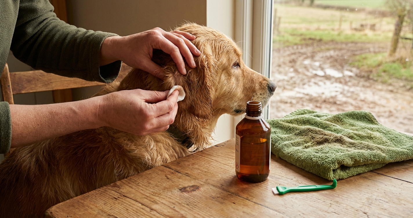What To Do After Removing a Tick From Your Dog: Cleaning, Monitoring, and Warning Signs