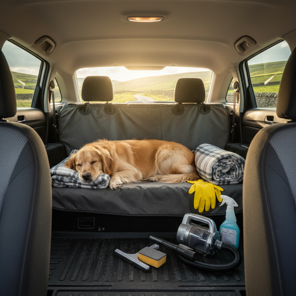 The Complete Guide to Removing Every Last Strand of Dog Hair From Your Car