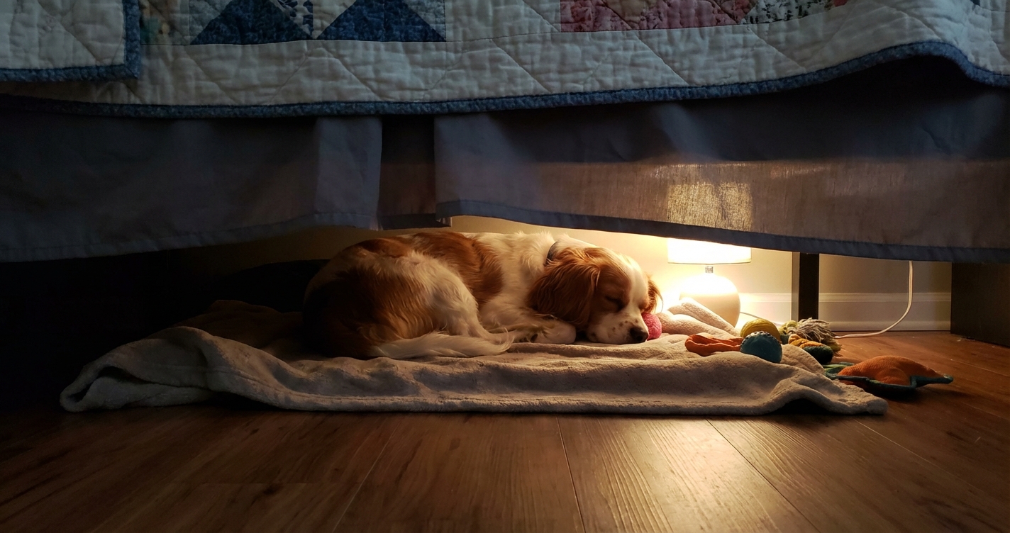 Why Does My Dog Sleep Under My Bed? A Complete Guide to Your Dog’s Behavior
