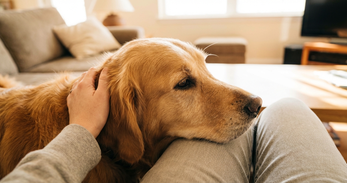 Why Your Dog Nuzzles You: Decoding Their Affection, Scents, and Worries