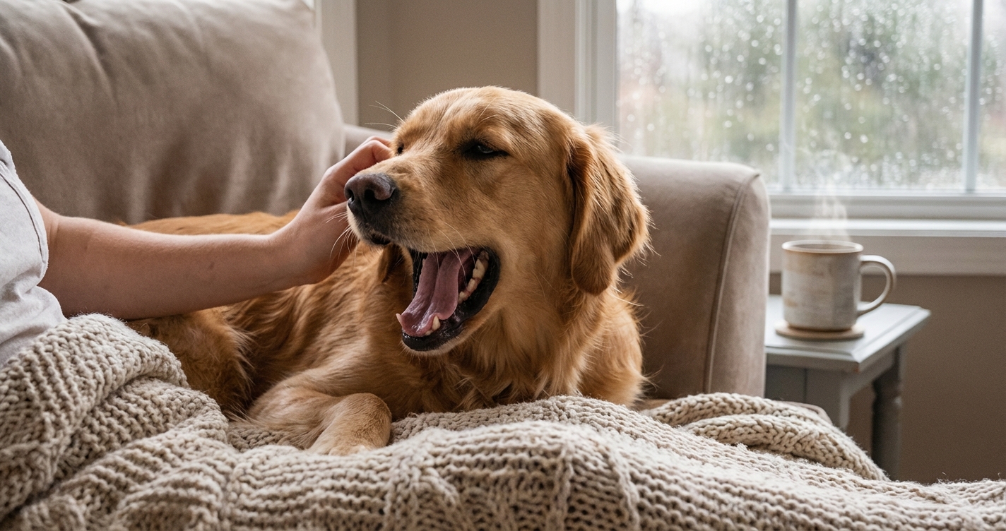 Why Does My Dog Yawn When I Pet Him? Let’s Figure It Out.